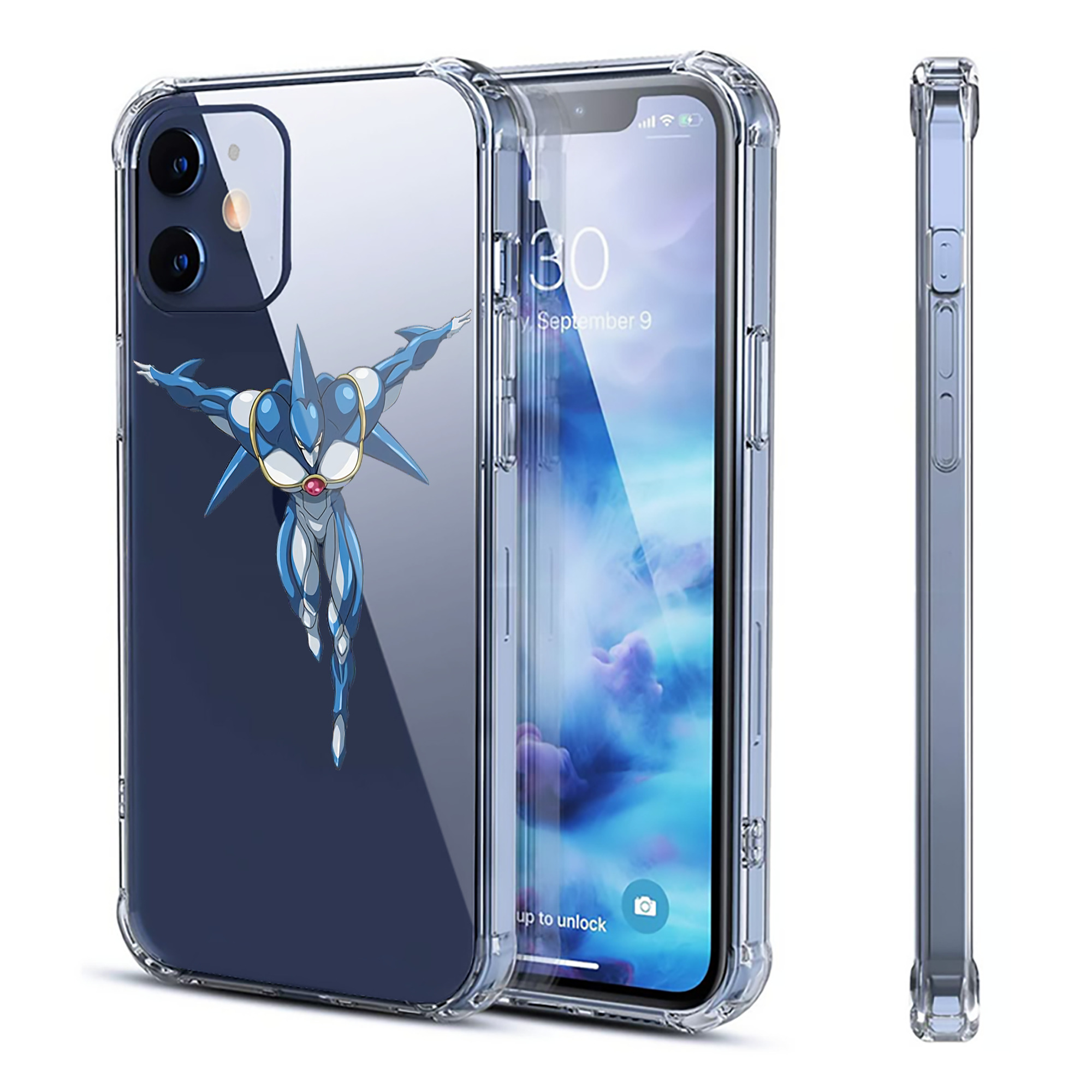 （画像用） 遊☆戯☆王 Yu-Gi-Oh! 【iPhone 12シリーズ対応】透明スマホケース（クリアソフトケース）